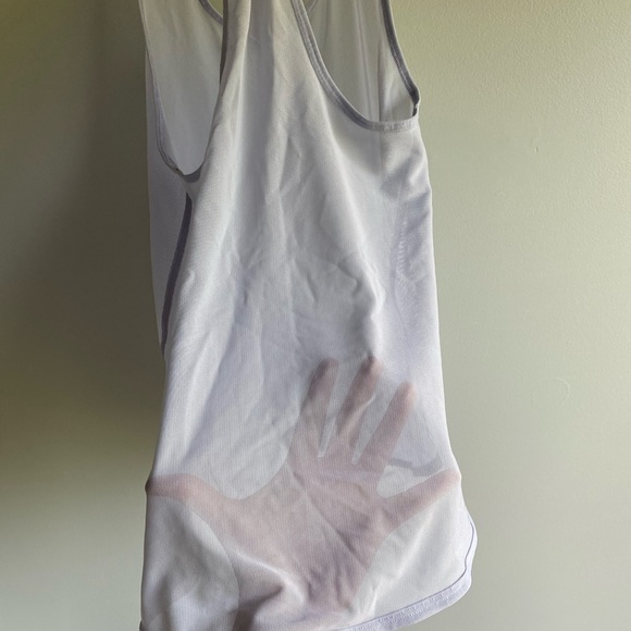 Sheer Lululemon Tank Top - Picture 4 of 4